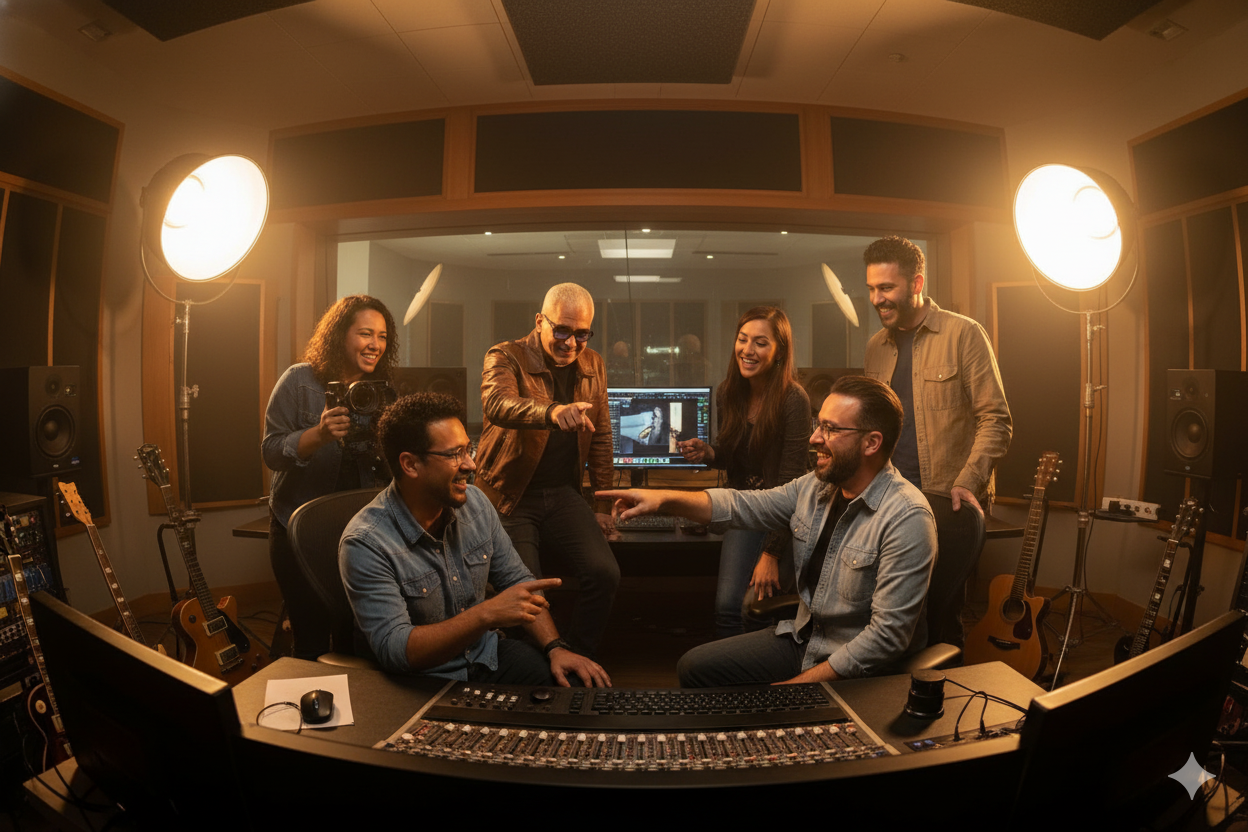 Estudio de producción musical y audiovisual