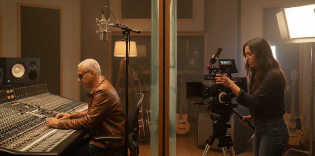 producción musical profesional y producción de video